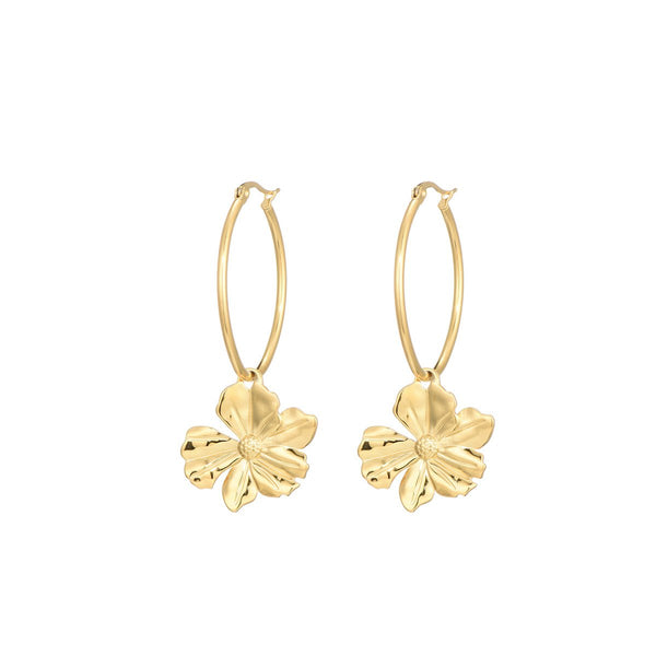 Flower earring