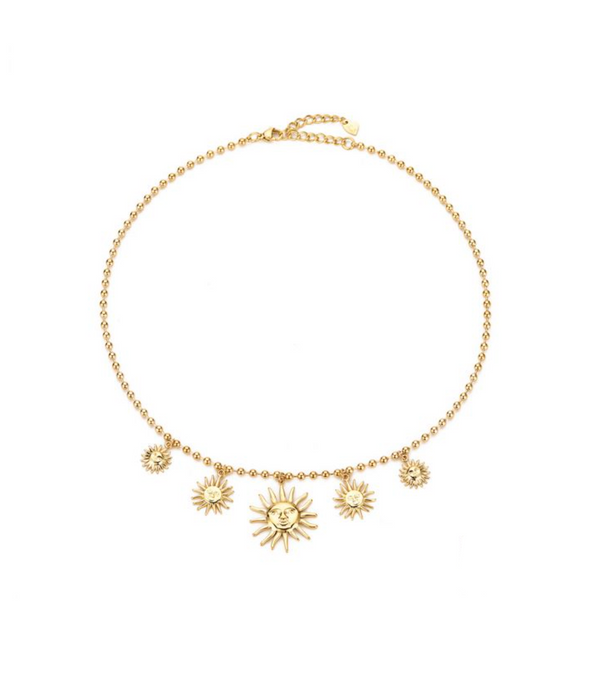 Sun necklace