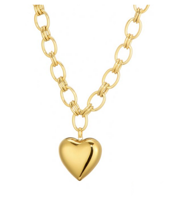 Love heart necklace